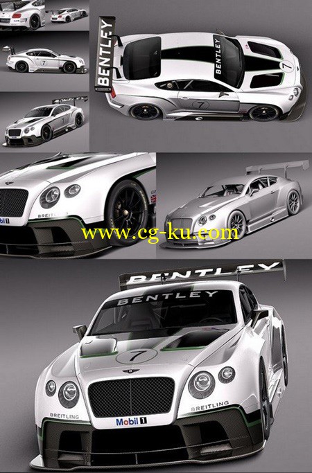 Bentley Continental GT3 2014 Race Car的图片1