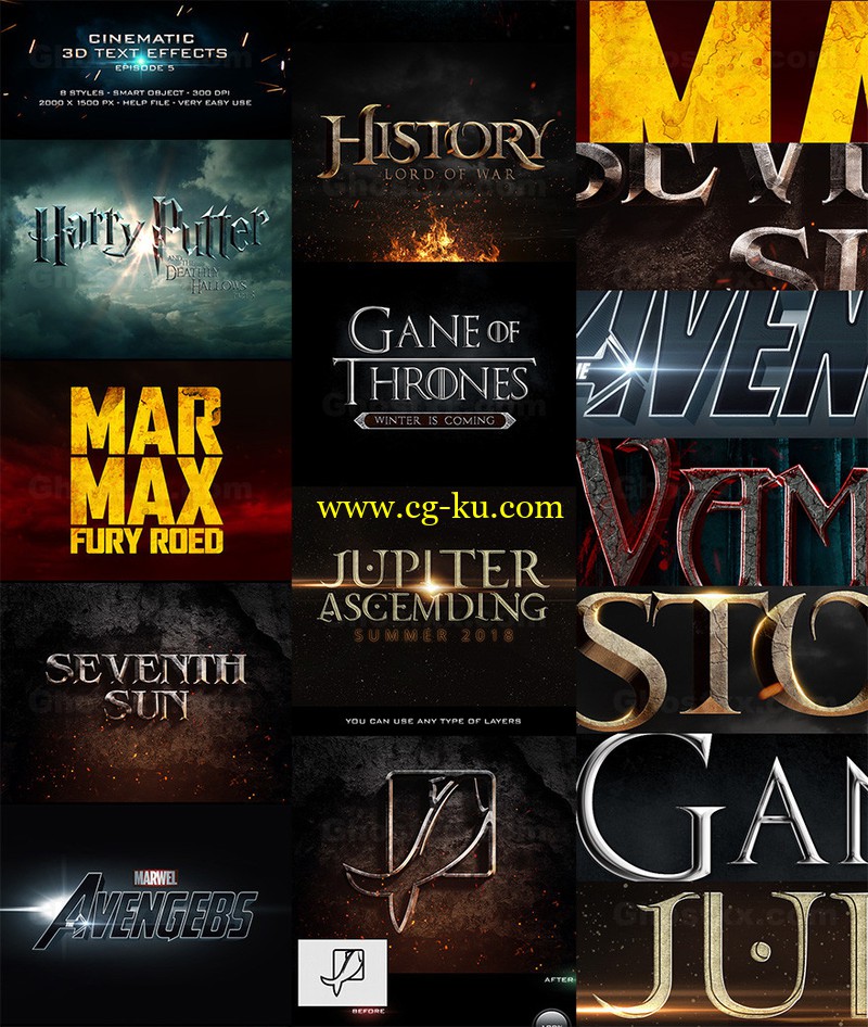 Graphicriver Cinematic Title Text Effects Vol 5 12251586的图片1