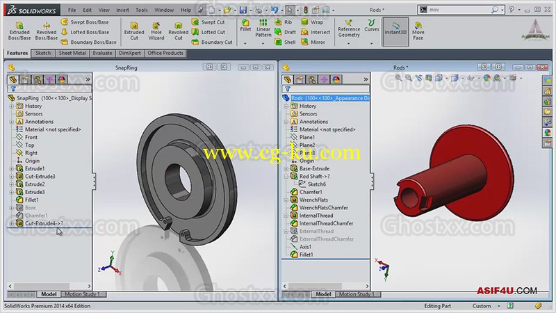 Udemy - 6部 SolidWorks 2015 学习教程的图片1