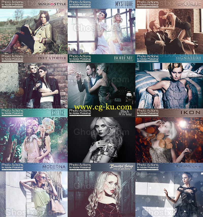 Actions for Photoshop - Fashion的图片1