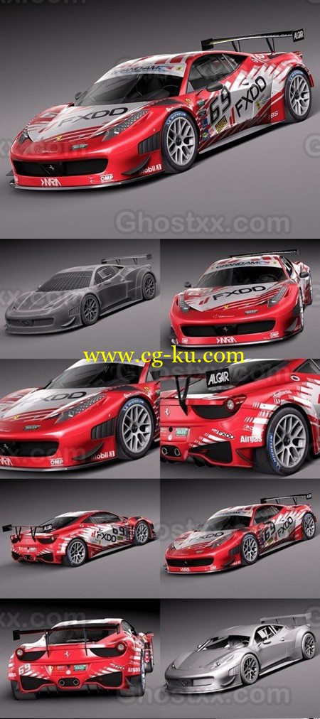 Ferrari 458 GT3 Race Car 2014的图片1