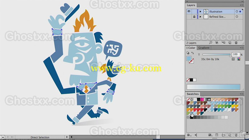 Lynda - Drawing Vector Graphics - Color and Detail的图片1