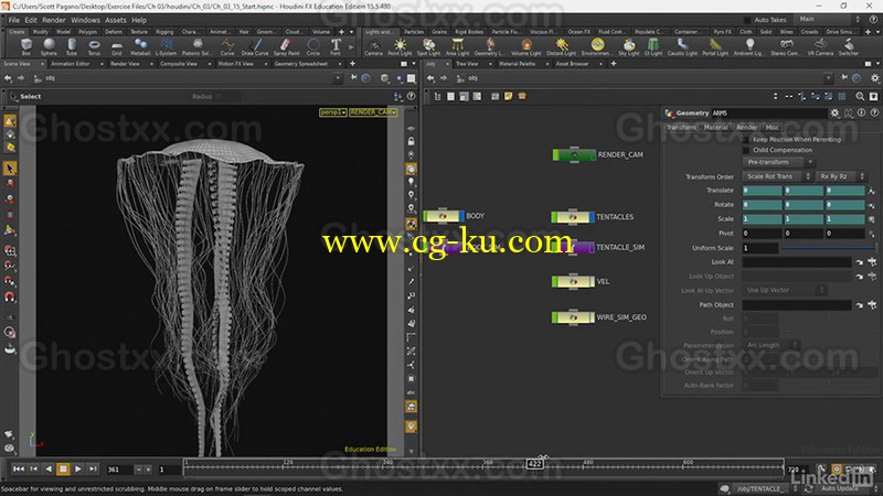 Lynda - Houdini Dynamics and Simulation的图片1