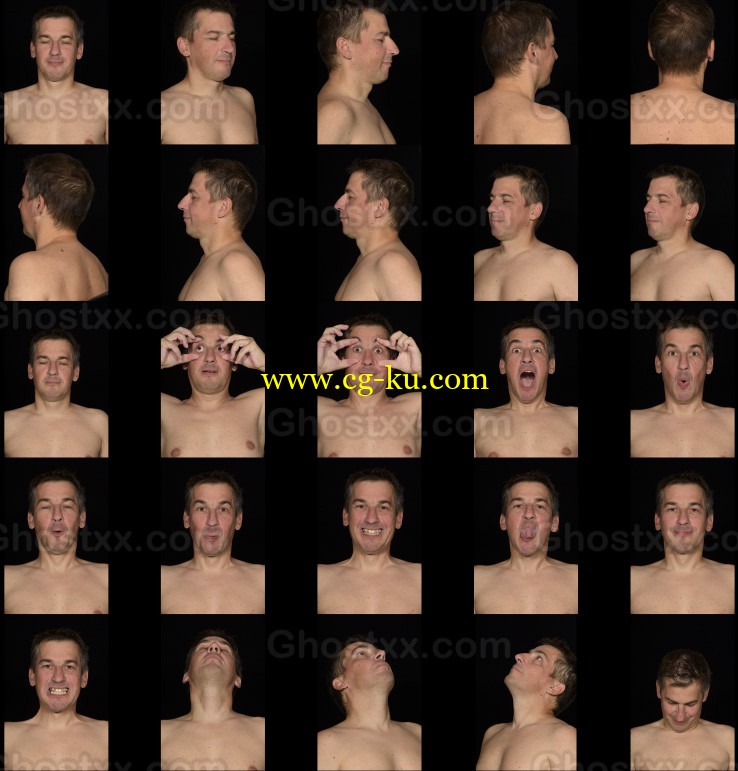 TexturingXYZ - 50s Male FullFace的图片1