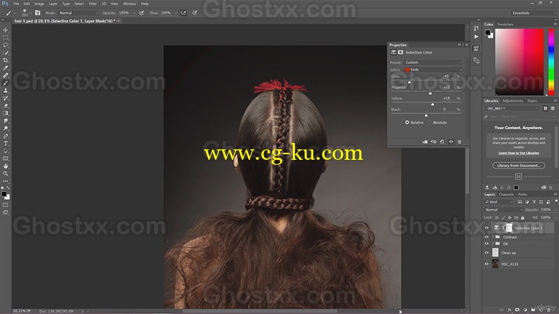 Udemy - Photoshop CC Professional Hair Retouching in Photoshop的图片1