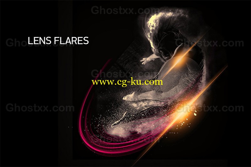 CreativeMarket - LFX Light Effects Bundle (8 in 1)的图片1