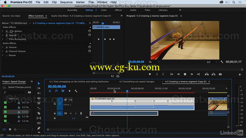 Lynda - Premiere Pro Guru Speed Changes的图片1