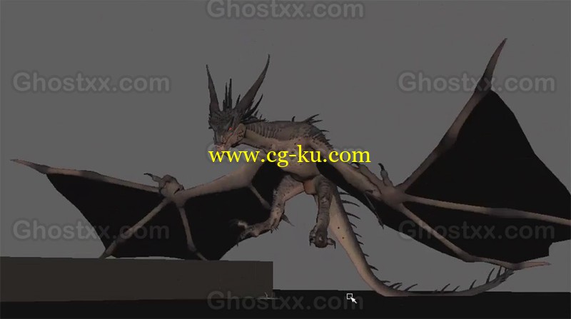 MackleyStudios - Autodesk Maya Mythical Creature Animation的图片1