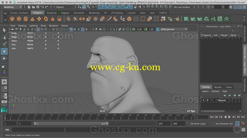 Pluralsight - Character Head Modeling A Different Approach的图片1