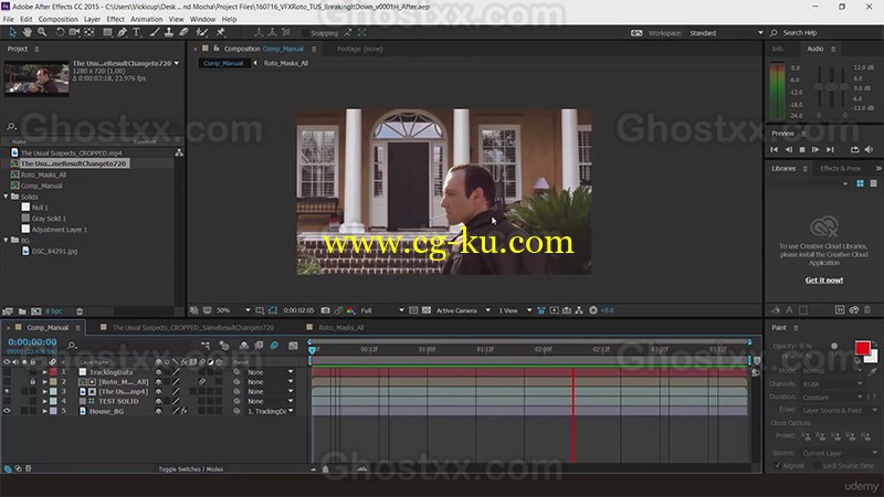 Udemy - VFX Rotoscoping 101 with After Effects and Mocha的图片1