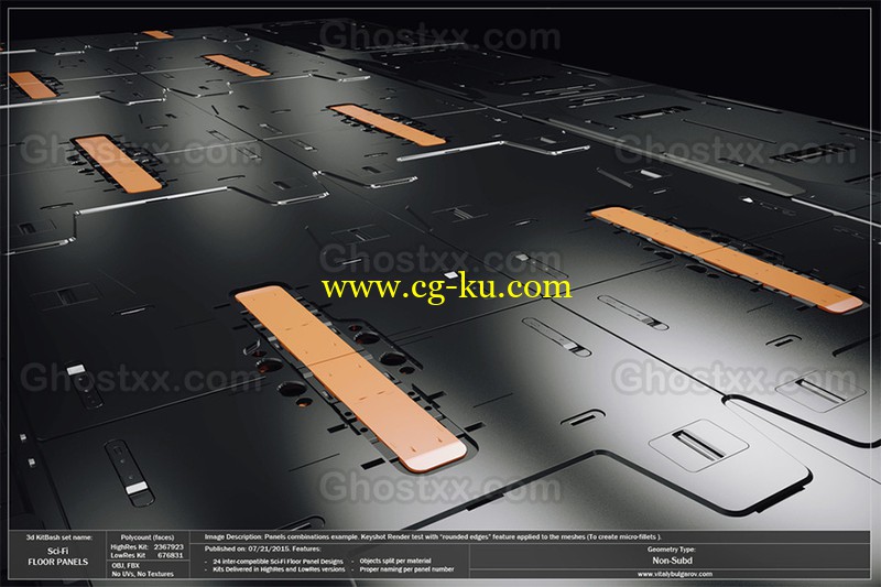 Vitaly Bulgarov Sci-Fi Floor Panels的图片1