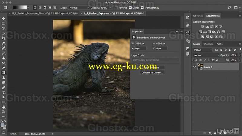 Lynda - Photoshop CC 2017 Nondestructive Exposure and Color Correction的图片1