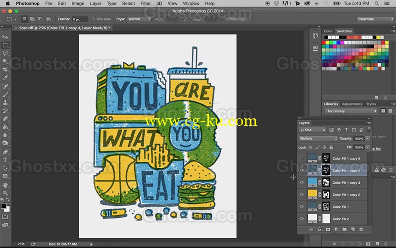 Skillshare - Editorial Illustration - Draw Idioms the 'Designy' Way with  Mikey Burton的图片1