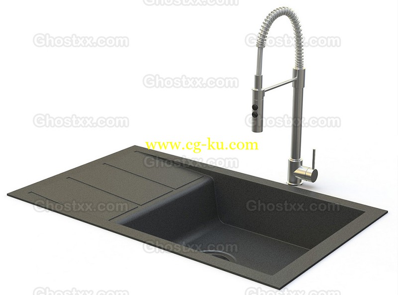 turbosquid - Sink with tap的图片1