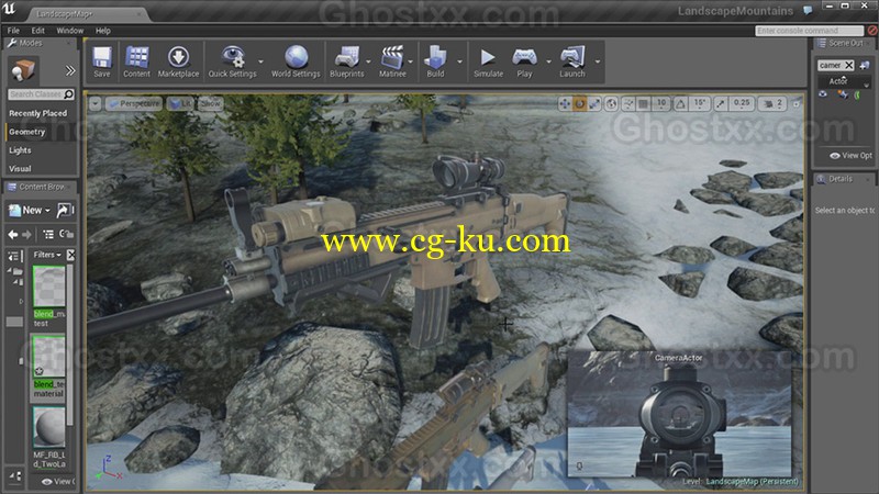 3d nice - unreal engine 4 weapon的图片1