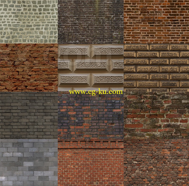 CG Artist - Tiled Wall Textures的图片1