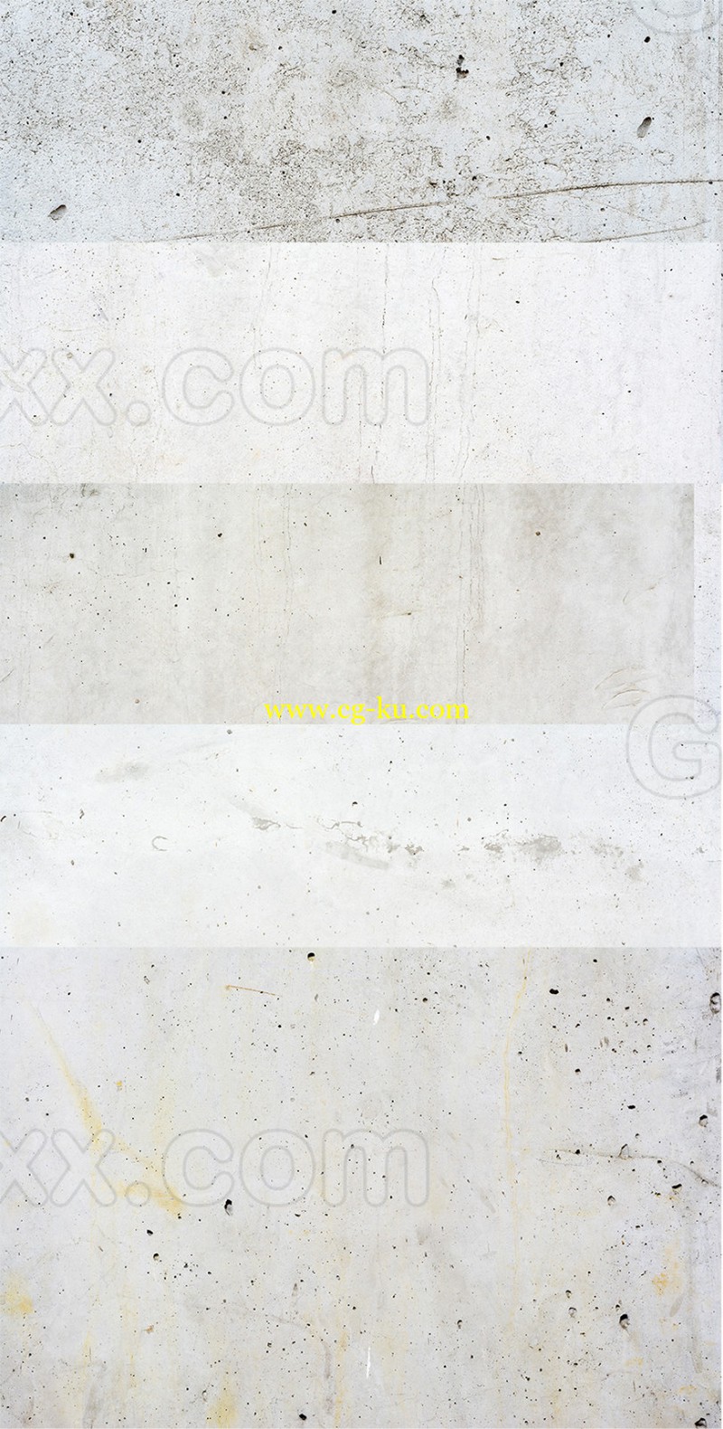 100 Concrete Wall Textures Bundle的图片1