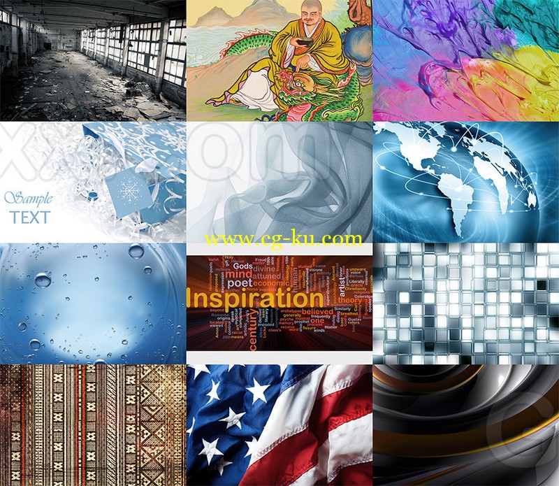 Shutterstock - Textures Backgrounds Big pack的图片1