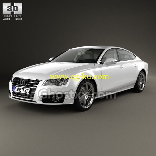 Audi A7 Sportback 2011 - 3D Model的图片1