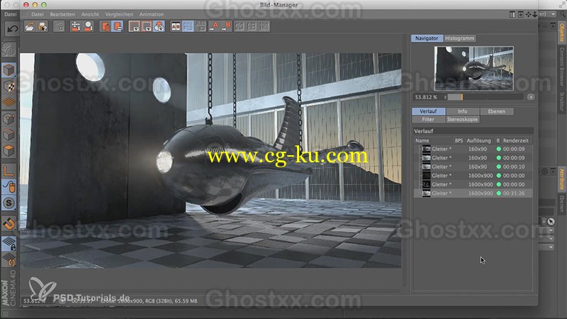 PSD Tutorials - Cinema 4D fuer Einsteiger German的图片1