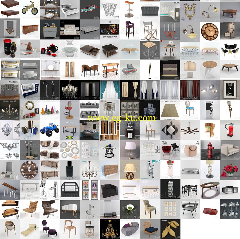 3dsky free model Pack 2017 07 24的图片2