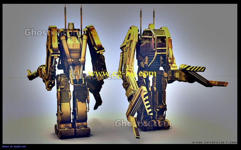 Aliens P5000 Powerloader - 3D Model的图片1