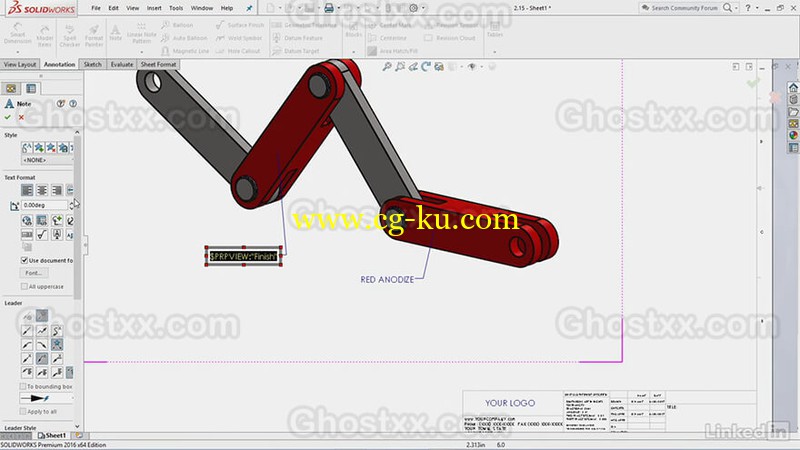 Lynda - Cert Prep SOLIDWORKS Drawing Tools的图片1