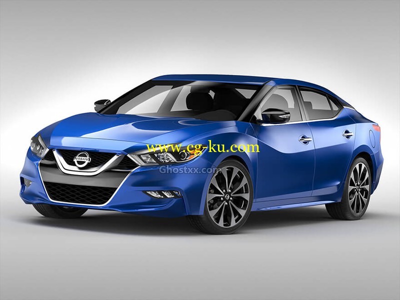 Nissan Maxima 2016 - 3D Model的图片1