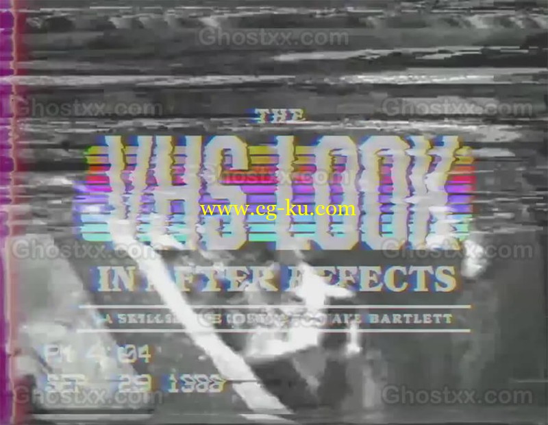 Skillshare - The VHS Look in After Effects的图片1
