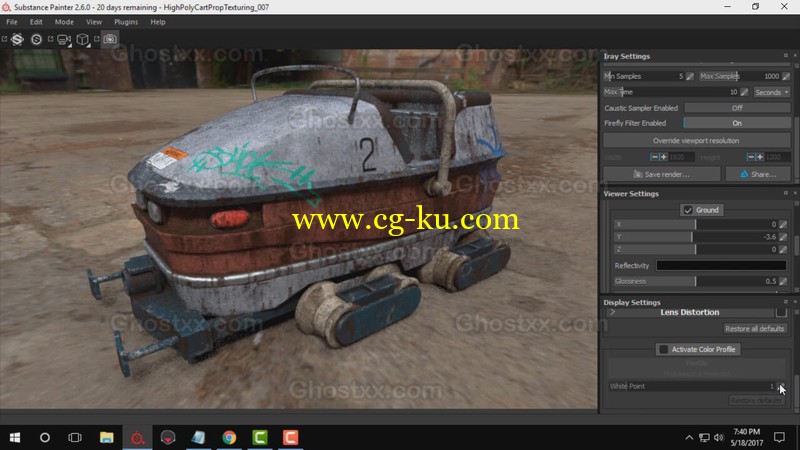 3DMotive - Coaster Cart Asset in Maya Volume 1+2的图片1