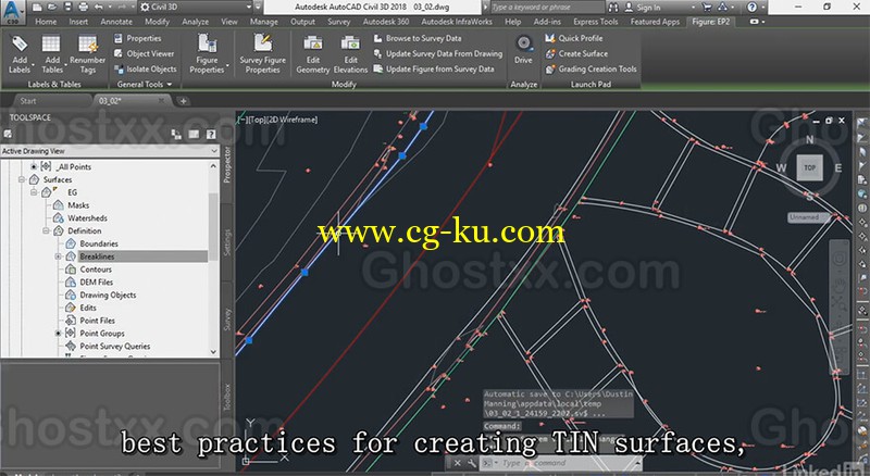 Lynda - AutoCAD Civil 3D Topographic and Boundary Survey的图片1