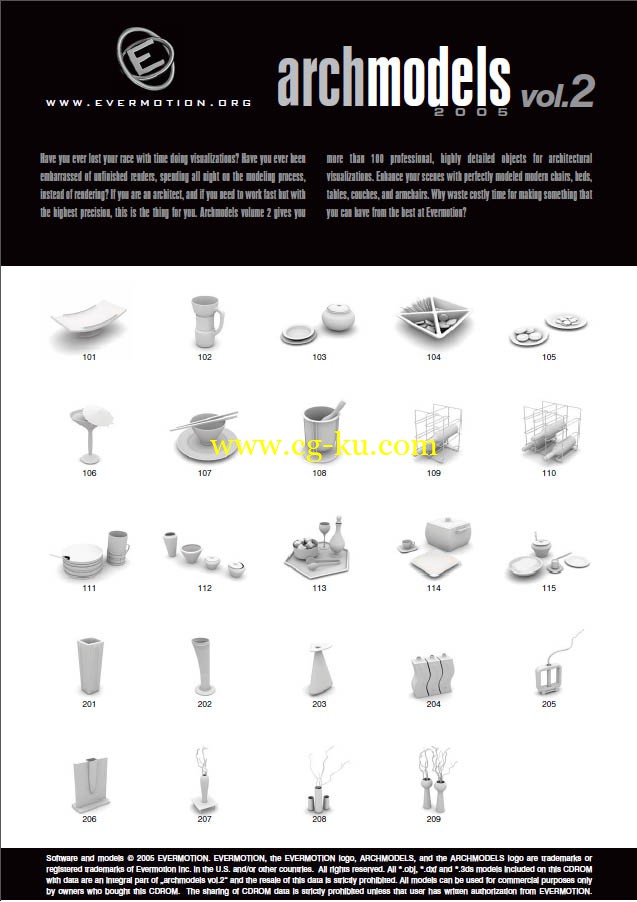 Evermotion Archmodels Vol 02的图片1