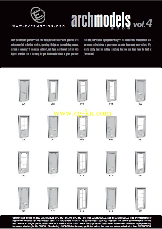 Evermotion Archmodels Vol 04的图片1