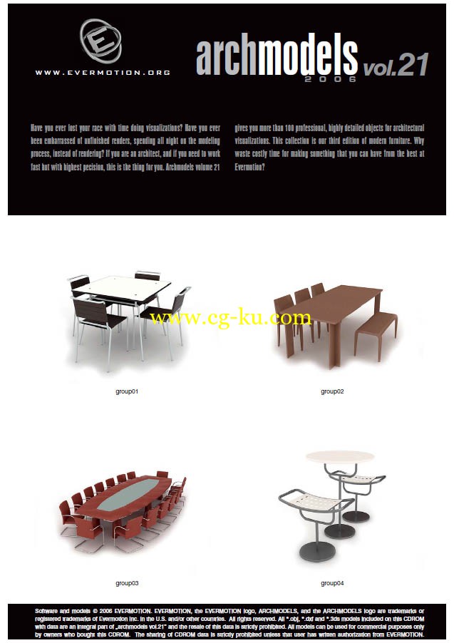 Evermotion Archmodels Vol 21的图片1