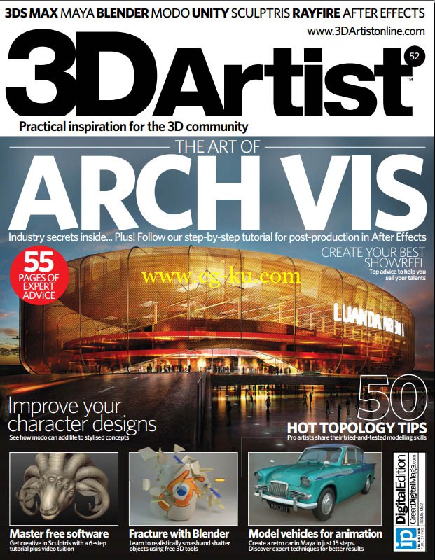 3D Artist 2013 No.52的图片1