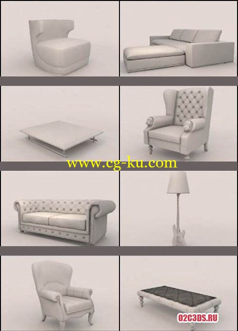 3D模型-Albert & Shtein家具的图片2