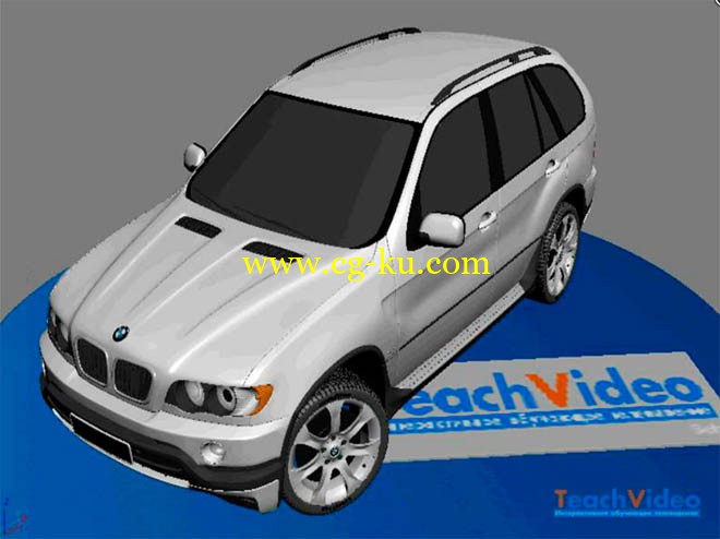 Моделируем BMW X5 в 3ds Max 2010的图片1