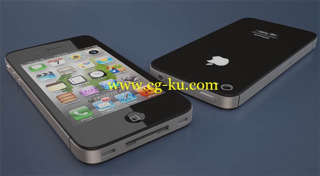 Iphone 4S tutorial with texture 3Ds Max的图片1