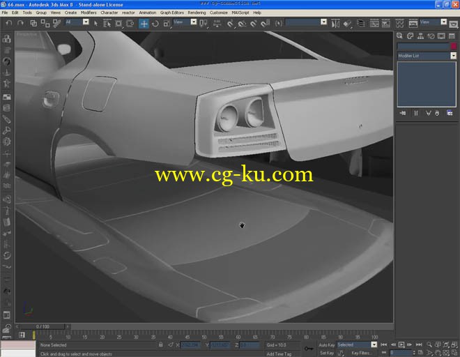 Redstar graphics - 3ds Max Modeling Dodge Charger的图片1