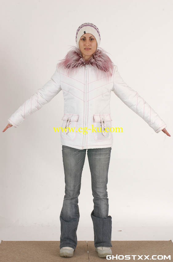 390张 Adela Standing And Poses + Bonus Files 的参考图片的图片1