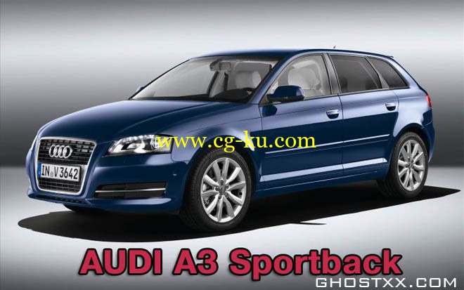 3D Palace - Modeling AUDI A3 Sportback in 3D MAX的图片1