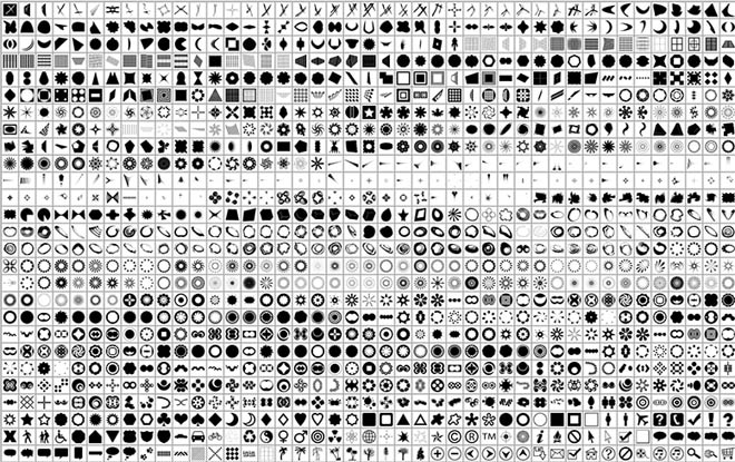 120000 shapes pour Photoshop的图片1