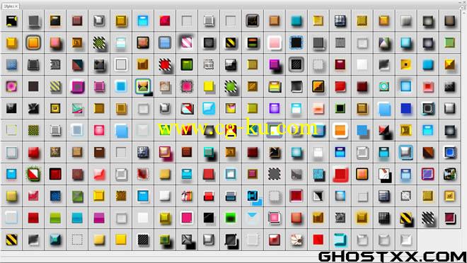 700 个Photoshop图层样式的图片1