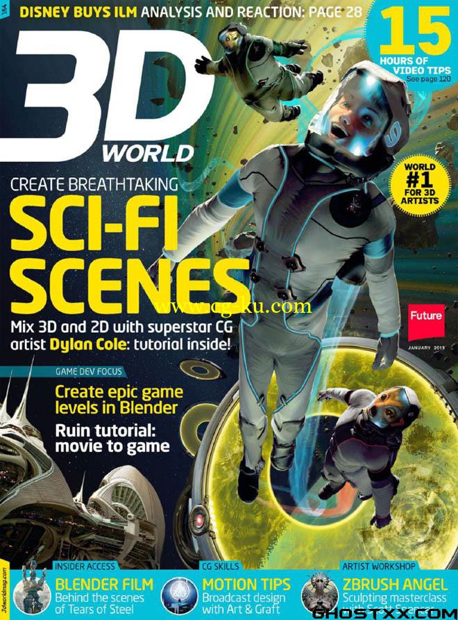3D World - January 2013的图片1