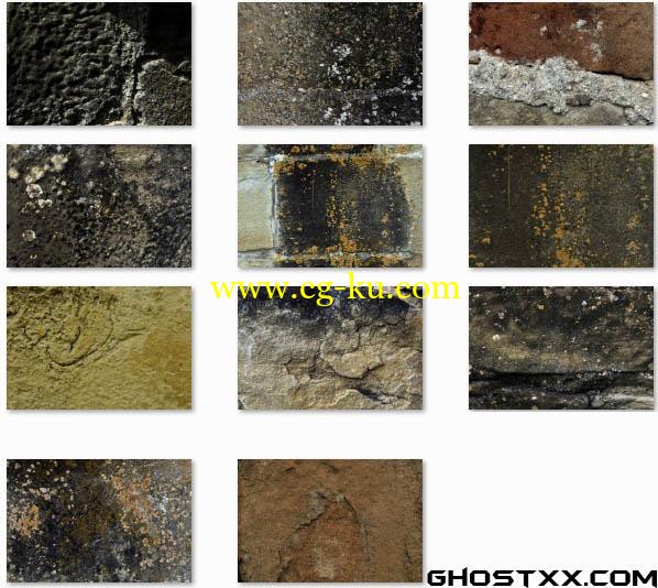 DesignTNT - Old Wall Textures Set 1的图片1