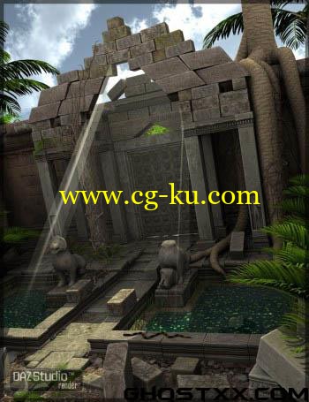 DAZ3D/POSER The Ruins of Angkor Wat的图片1
