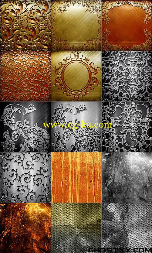 Shutterstock - Metal Textures的图片1