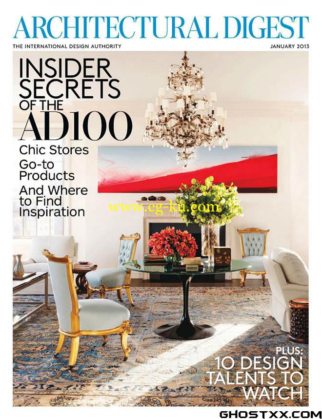 Architectural Digest - 建筑文摘 2013年合集的图片1