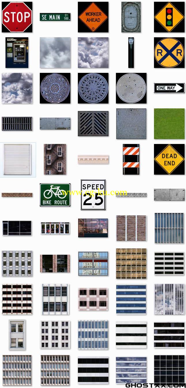 Dosch 3D Textures - City Surface的图片1