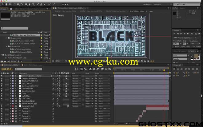 VideoHive - BLACK的图片1